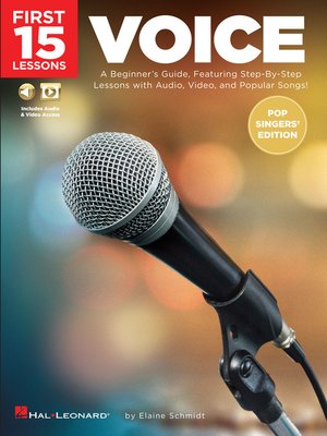 cover image of First 15 Lessons--Voice (Pop Singers' Edition)